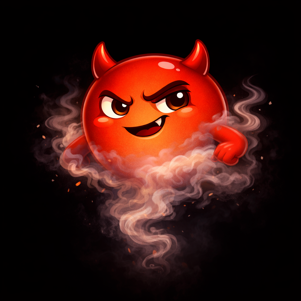 Cravo the craving villain emerging from vape smoke — know the enemy to quit vaping